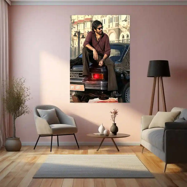 Pawan Kalyan – Power Star Metal Poster | Tollywood Icon Wall Frame 02