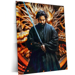 Pawan Kalyan – Power Star Metal Poster | Tollywood Icon Wall Frame 03