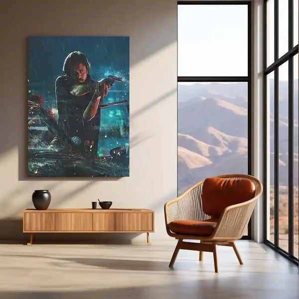 Pawan Kalyan – Power Star Metal Poster | Tollywood Icon Wall Frame 05