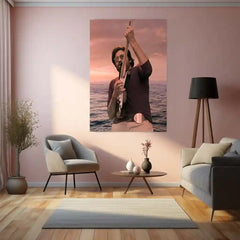 Pawan Kalyan – Power Star Metal Poster | Tollywood Icon Wall Frame