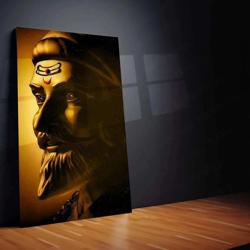 Chhtrapati Shivaji Maharaj Metal Poster - TURTLEWINGS 