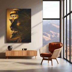 Chhatrapati Shivaji Maharaj Metal Frame - Honoring the Great Maratha Leader 3 - TURTLEWINGS 
