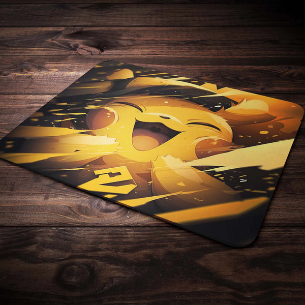 pikachu 2 Small Mousepad - TURTLEWINGS 