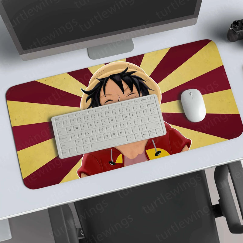 Luffy Computer Set Pirate Monkey D. Luffy Deskmat – TURTLEWINGS
