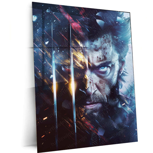 X-Men Movie Metal Poster | Marvel Superhero Wall Art | Cinematic Collectible Decor - TURTLEWINGS 