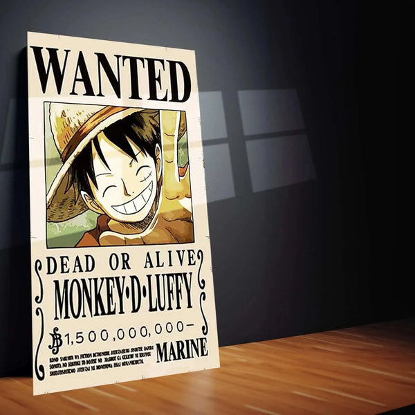 luffy Metal Poster | One Piece Awakening Art | Joy Boy Anime Wall Decor (Copy) - TURTLEWINGS 