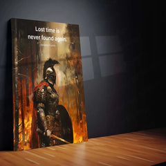 Spartan Warrior Metal Poster – 