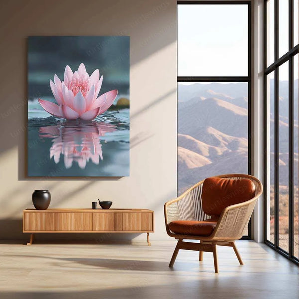 Vastu Collection - Lotus Metal Frames for Prosperity and Harmony 3 - TURTLEWINGS 