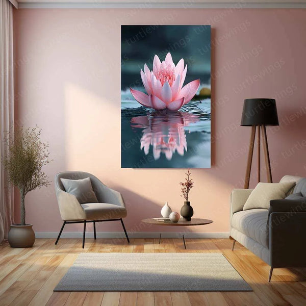 Vastu Collection - Lotus Metal Frames for Prosperity and Harmony 3 - TURTLEWINGS 