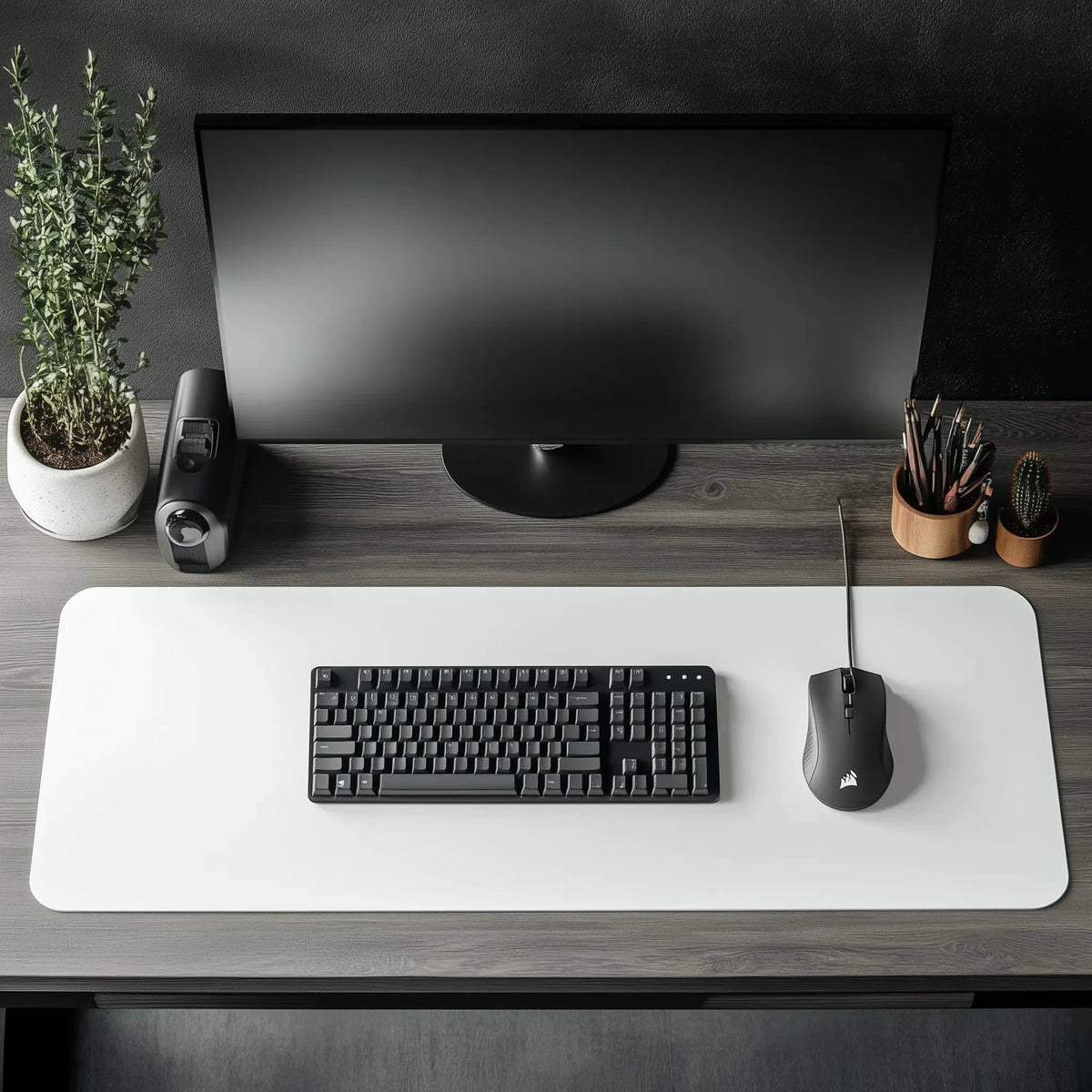 Computer Workspaces With Mat Custom Speed Deskmat – High-Performance Unstitched Gaming & Office Mat ...