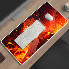 rengoku demons layer anime deskmat - TURTLEWINGS 