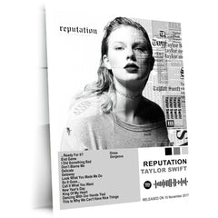 Taylor Swift – Complete Album Collection | Set of 11 | Set of 8 | Set of 4 | Premium Metal Poster Set