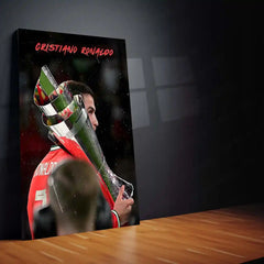 Football | 🏆 Cristiano Ronaldo Wins 2025 UEFA Nations League – Metal Poster | Football Glory Wall Art 04 - TURTLEWINGS 
