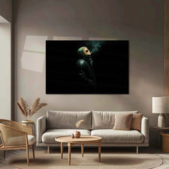 Anime Metal Poster | Roronoa Zoro – Silent Resolve | One Piece Anime Metal Frame | Dark Swordsman Wall Art - TURTLEWINGS 