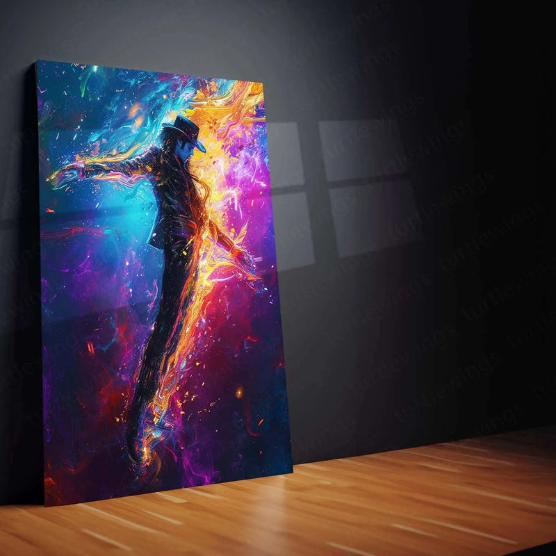 Michael Jackson Full-Body Wallpaper – Iconic Metal Poster - TURTLEWINGS 