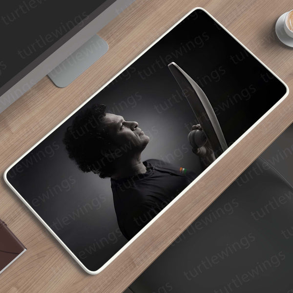 Sachin Tendulkar Deskmat – Mouse Pad for Office & Gaming | Smooth Surface, Non-Slip Base, Premium Print