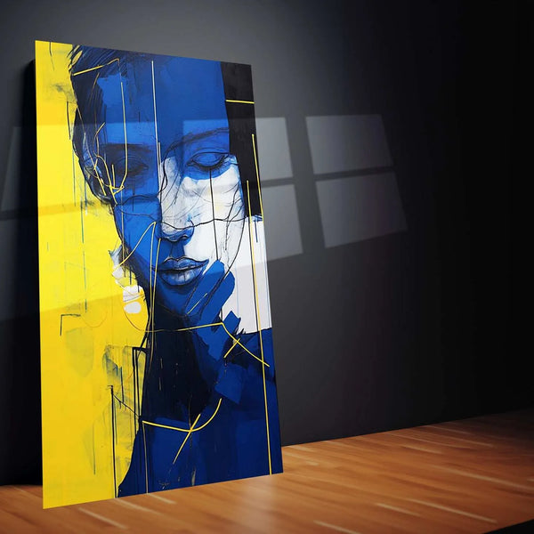 Abstract Art Metal Poster | Modern Wall Decor | Aesthetic & Contemporary Artwork - TURTLEWINGS 