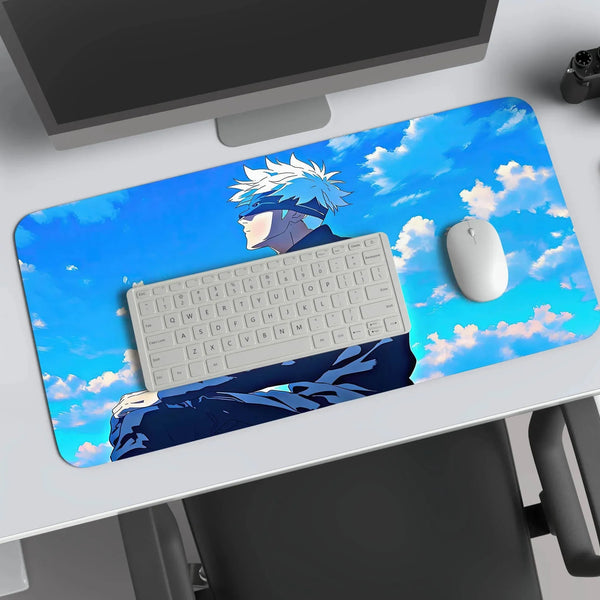 saturo gojo jujutsu kaisen anime deskmat
