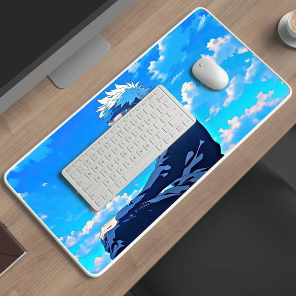 saturo gojo jujutsu kaisen anime deskmat
