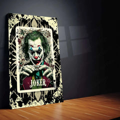 Joker-Inspired Playing Card Design - Craft Art Print - TURTLEWINGS 