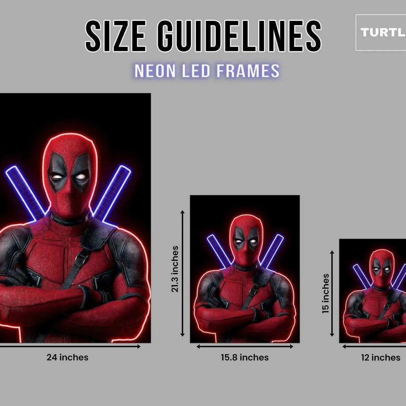 Goku Neon LED Metal Poster - TURTLEWINGS 
