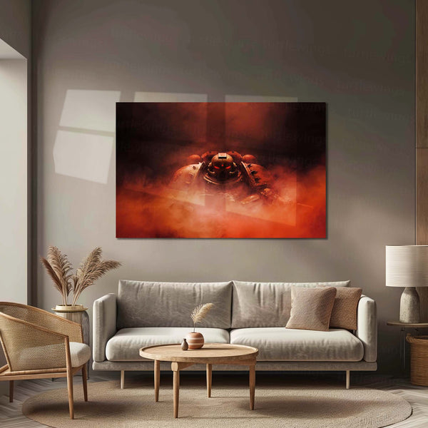 Warhammer 40k  | Epic Battle Scene Metal Poster | HD Metal Wall Frame for Gamers & Collectors 08