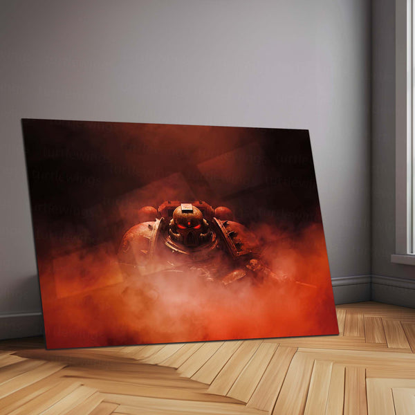 Warhammer 40k  | Epic Battle Scene Metal Poster | HD Metal Wall Frame for Gamers & Collectors 08