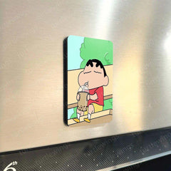 Fridge Magnets |Shinchan Fridge Magnet Set – Set of 3& 8 Funny & Cute Metal Magnets (60x80mm)