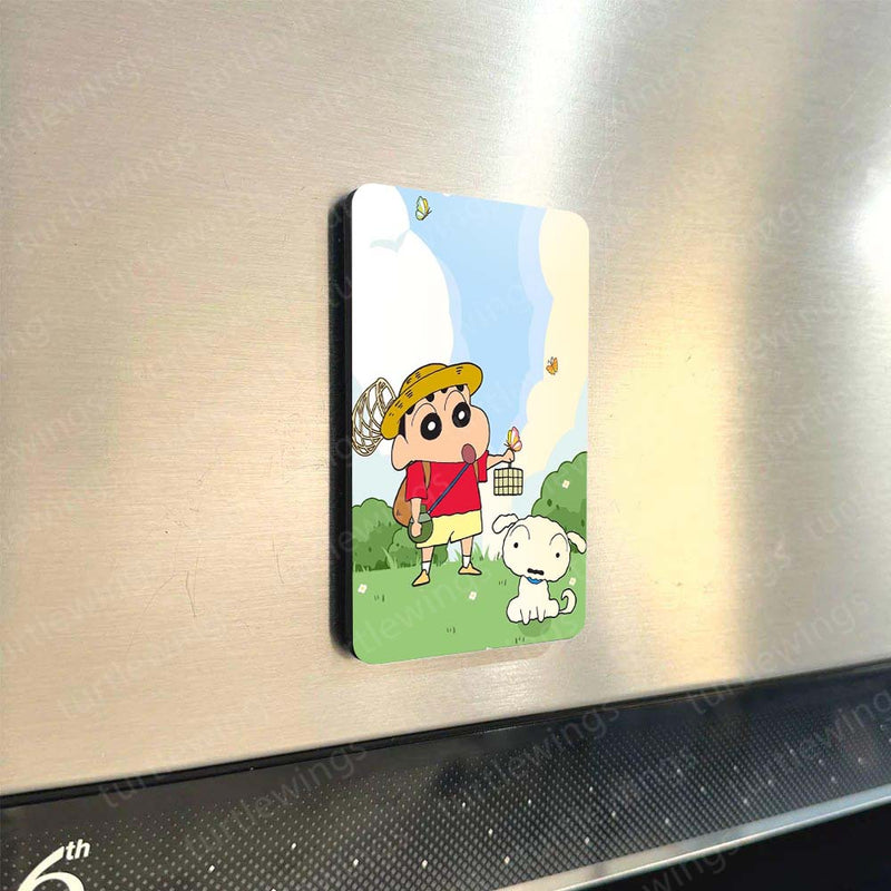 Fridge Magnets |Shinchan Fridge Magnet Set – Set of 3& 8 Funny & Cute Metal Magnets (60x80mm)