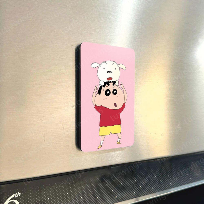 Fridge Magnets |Shinchan Fridge Magnet Set – Set of 3& 8 Funny & Cute Metal Magnets (60x80mm)