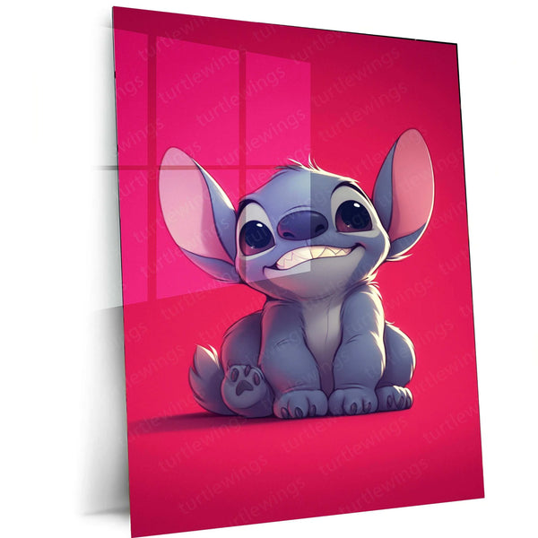 Japanese Art of Stitch – Cinematic Minimalist Disney Poster - TURTLEWINGS 