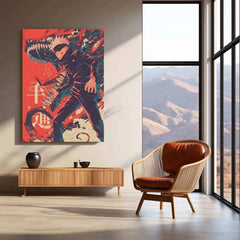 Satoru Gojo Metal Poster – Jujutsu Kaisen Wall Art for Anime Fans - TURTLEWINGS 