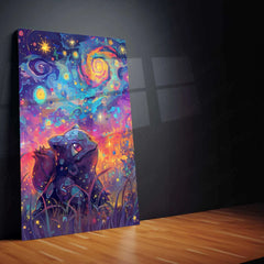 Bulbasaur Oil Painting Poster – Vintage Pokémon Art Illustration - TURTLEWINGS 