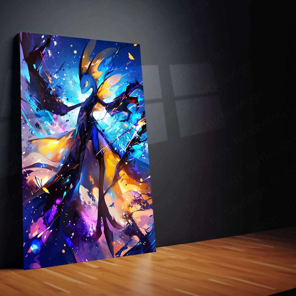 Pokemon Inteleon Metal Poster | Stealth & Sniper Wall Art | Water-Type Pokémon Decor - TURTLEWINGS 