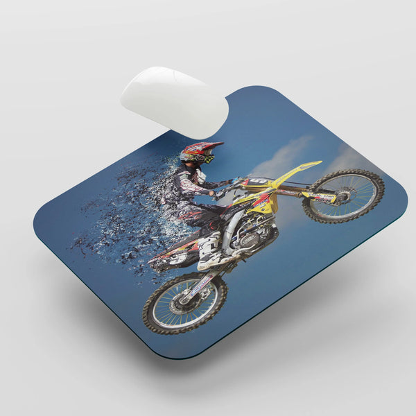 bike Small Mousepad - TURTLEWINGS 