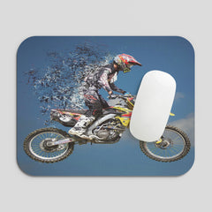 bike Small Mousepad - TURTLEWINGS 