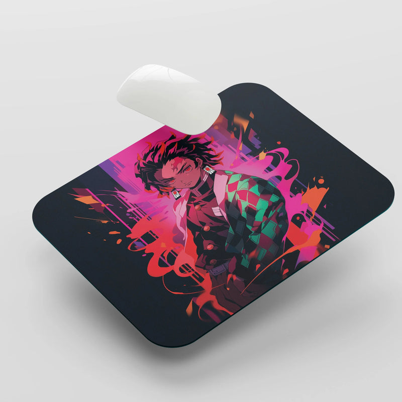 Tanjiro Kamado anime Small Mousepad - TURTLEWINGS 