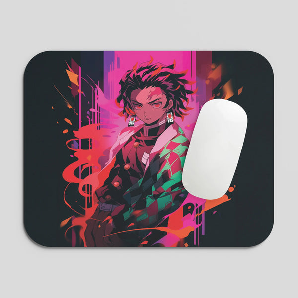 Tanjiro Kamado anime Small Mousepad - TURTLEWINGS 