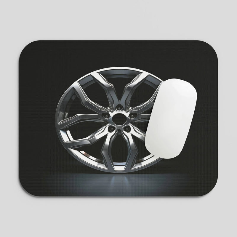 Car Rim Small Mousepad - TURTLEWINGS 