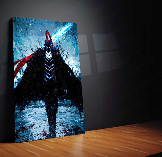 Solo Leveling Metal Poster | Sung Jin-Woo Shadow Monarch Wall Art | Anime Manhwa Decor 17