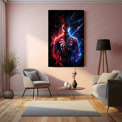 Spider-Man Metal Poster – Web-Slinging Hero | Marvel Comics Wall Art 3 - TURTLEWINGS 