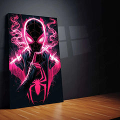 Spider-Man Metal Poster – Web-Slinging Hero | Marvel Comics Wall Art 4 - TURTLEWINGS 