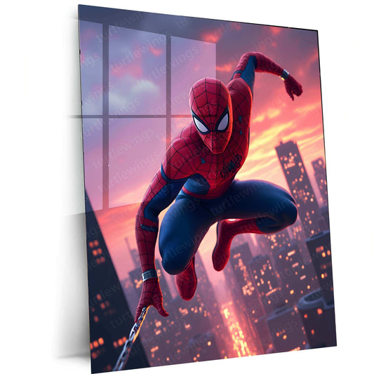 Spider-Man Metal Poster - TURTLEWINGS 
