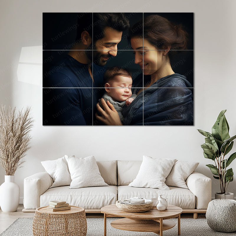 Custom Split Metal Photo Wall Art – Turn Your Photo Into 3, 4 or 9 Panel Wall Art
