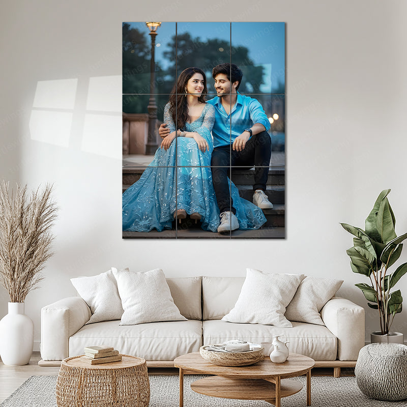 Custom Split Metal Photo Wall Art – Turn Your Photo Into 3, 4 or 9 Panel Wall Art