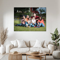 Custom Split Metal Photo Wall Art – Turn Your Photo Into 3, 4 or 9 Panel Wall Art