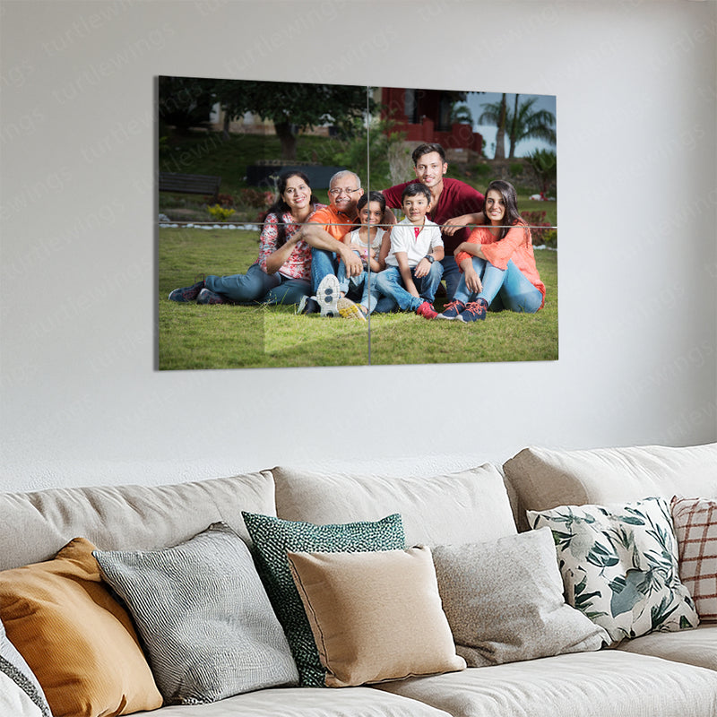 Custom Split Metal Photo Wall Art – Turn Your Photo Into 3, 4 or 9 Panel Wall Art