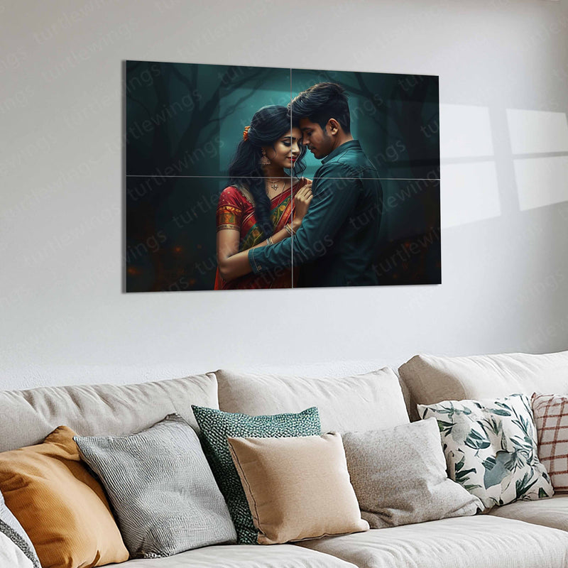 Custom Split Metal Photo Wall Art – Turn Your Photo Into 3, 4 or 9 Panel Wall Art