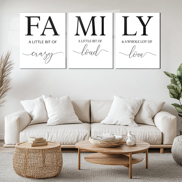 Motivational Metal Poster Set of 3 – Inspirational Wall Frame Décoretal wall frame set 01