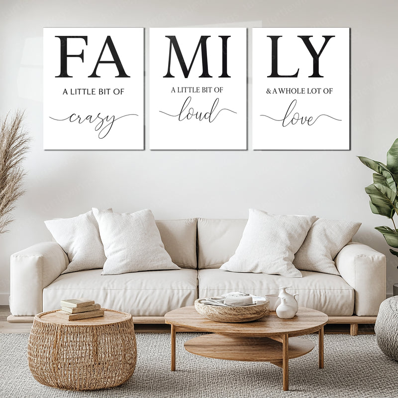 Motivational Metal Poster Set of 3 – Inspirational Wall Frame Décoretal wall frame set 01